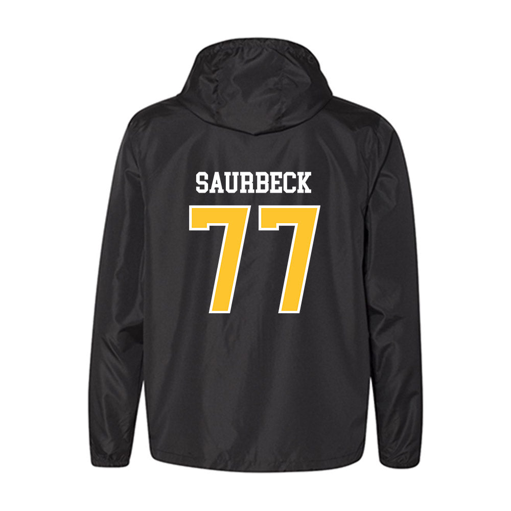 Central Michigan - NCAA Football : Jacob Saurbeck - Windbreaker-1