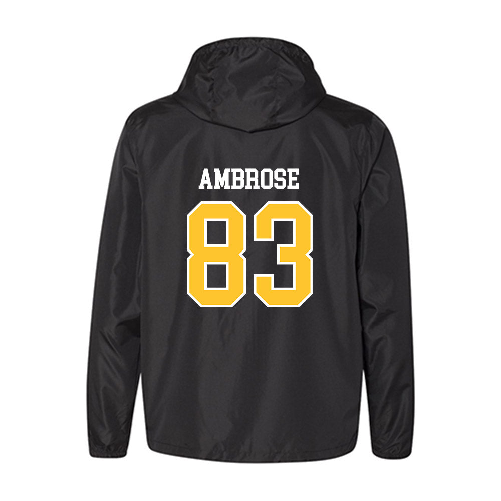 Central Michigan - NCAA Football : Travis Ambrose - Windbreaker-1