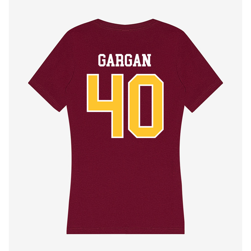 Central Michigan - NCAA Women's Lacrosse : Emily Gargan - Women's V-Neck T-Shirt-1
