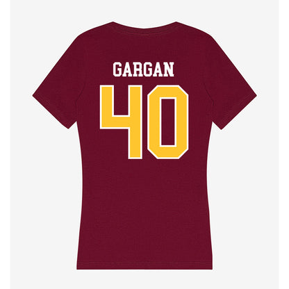 Central Michigan - NCAA Women's Lacrosse : Emily Gargan - Women's V-Neck T-Shirt-1