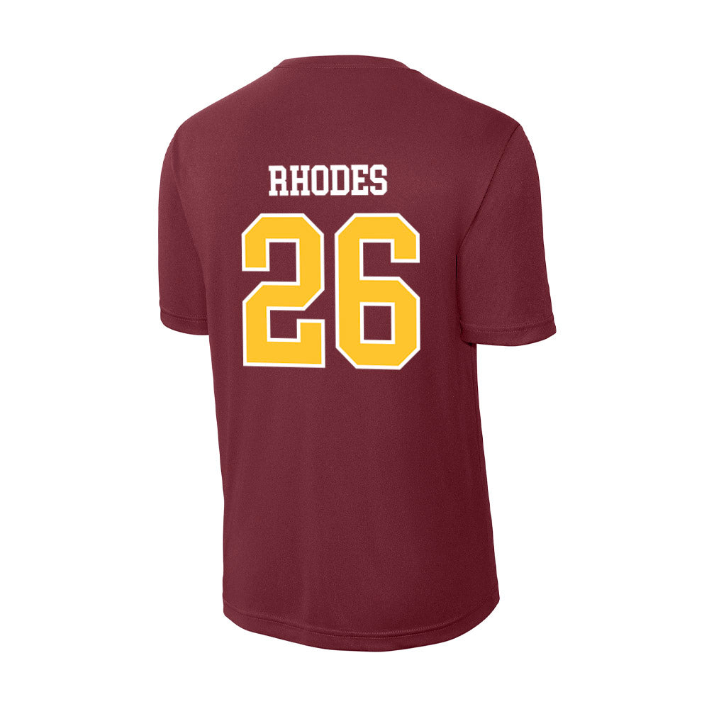 Central Michigan - NCAA Football : Cairo Rhodes - Activewear T-Shirt-1