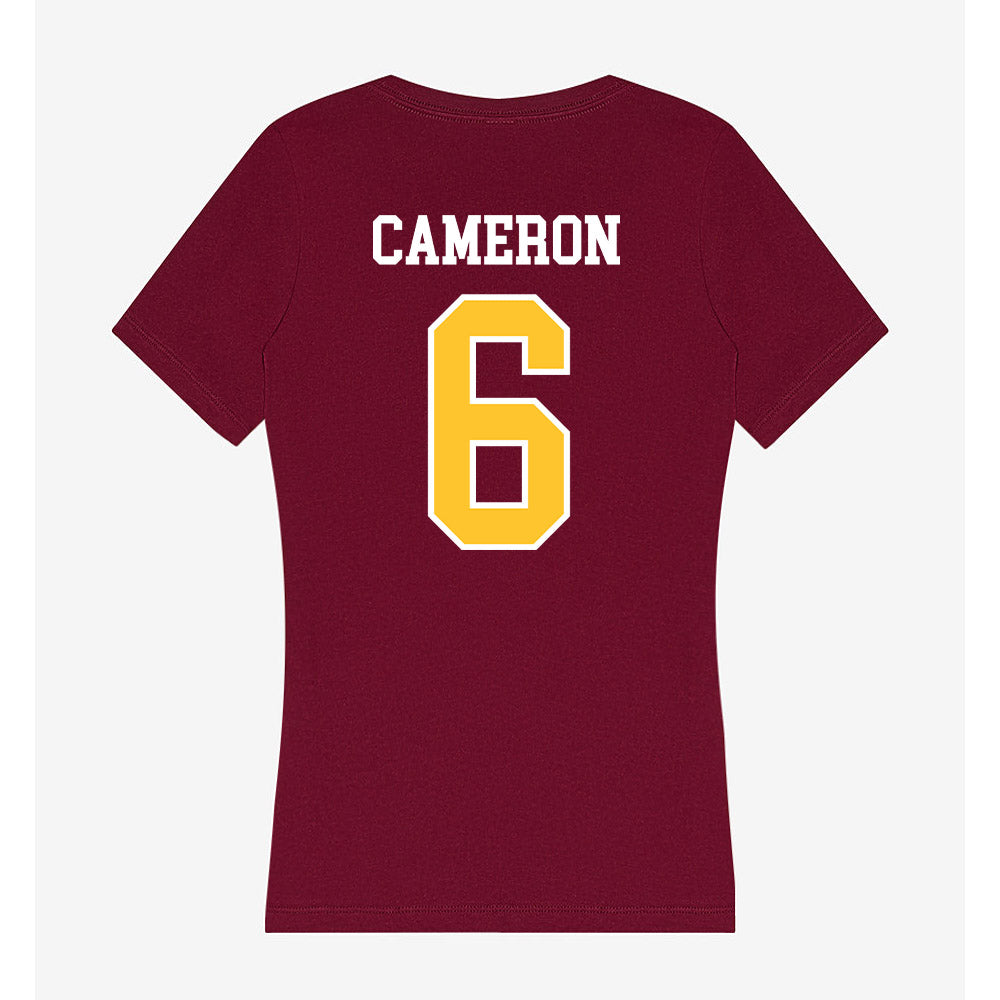 Central Michigan - NCAA Women's Soccer : Grace Cameron - Women's V-Neck T-Shirt-1