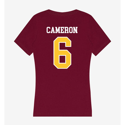 Central Michigan - NCAA Women's Soccer : Grace Cameron - Women's V-Neck T-Shirt-1