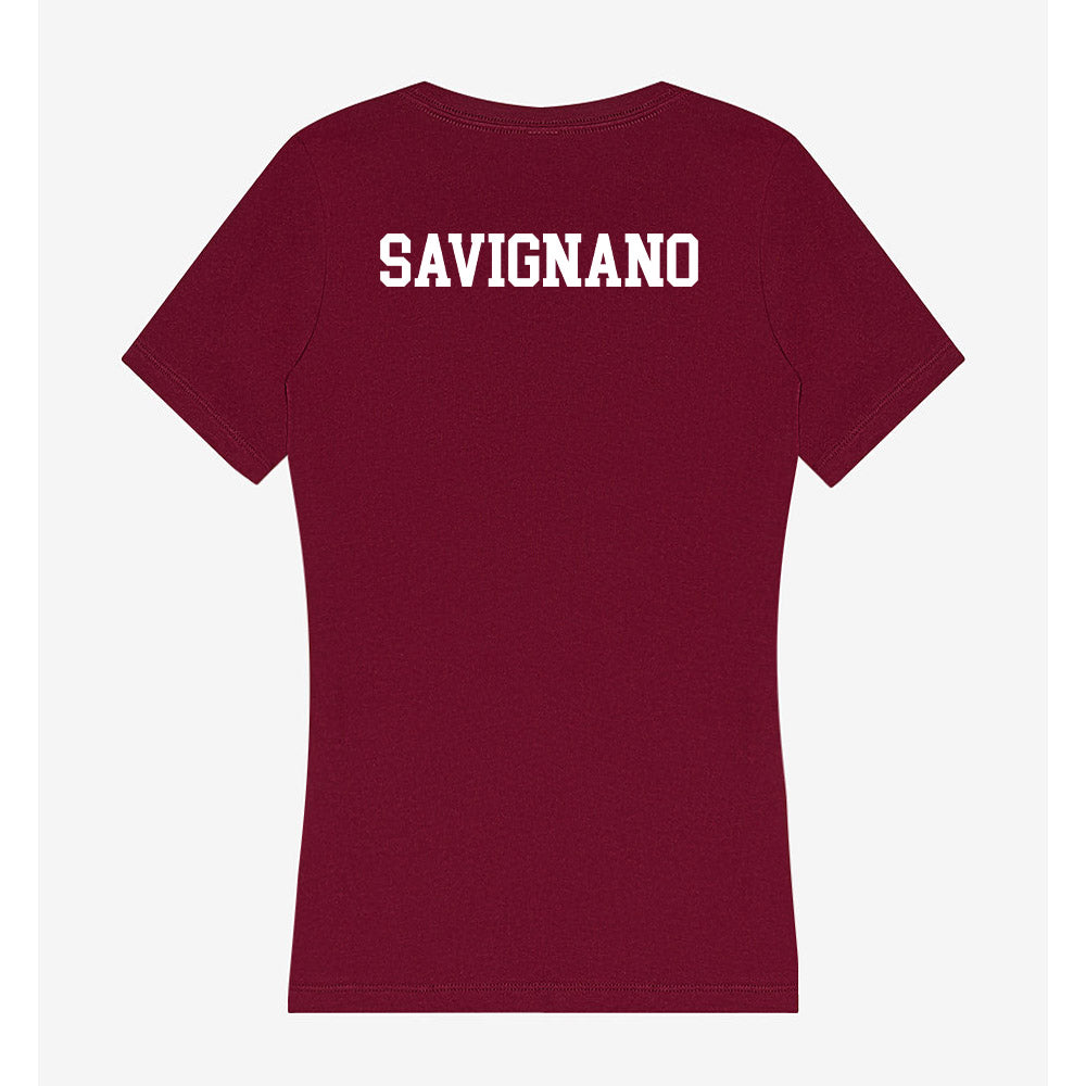 Central Michigan - NCAA Women's Field Hockey : Teah Savignano - Women's V-Neck T-Shirt-1