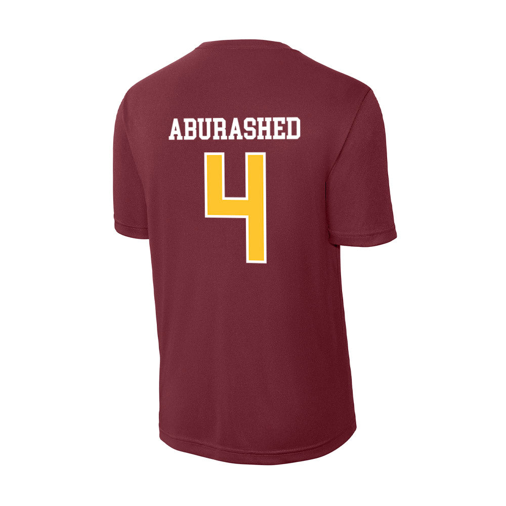 Central Michigan - NCAA Men's Basketball : Kareem Aburashed - Activewear T-Shirt-1