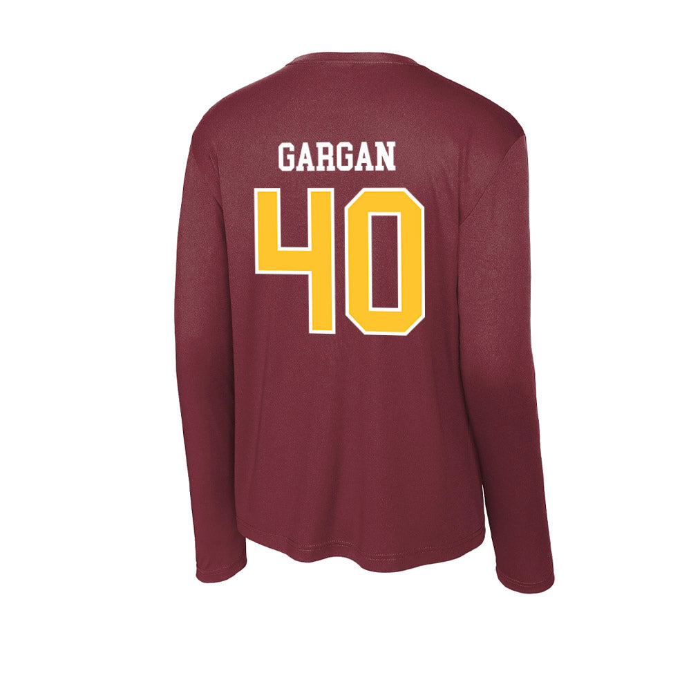 Central Michigan - NCAA Women's Lacrosse : Emily Gargan - Activewear Long Sleeve T-Shirt-1