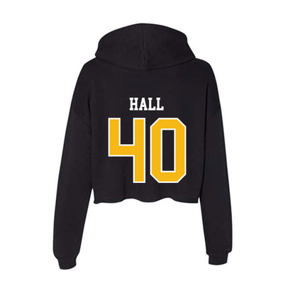 Northern Arizona - NCAA Football : Cory Hall - Women's Crop Fleece Hoodie-1