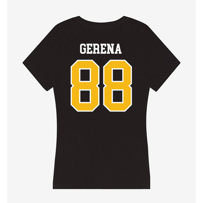 Northern Arizona - NCAA Football : Isaiah Gerena - Women's V-Neck T-Shirt-1