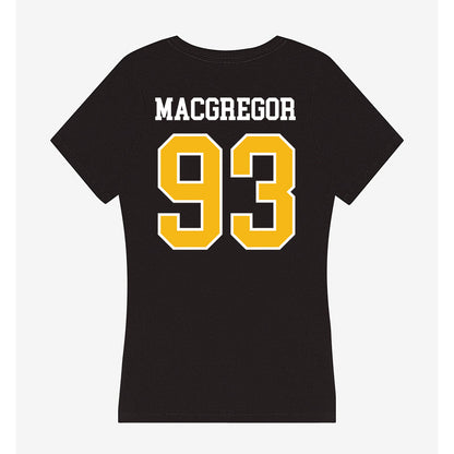 Northern Arizona - NCAA Football : Logan MacGregor - Women's V-Neck T-Shirt-1