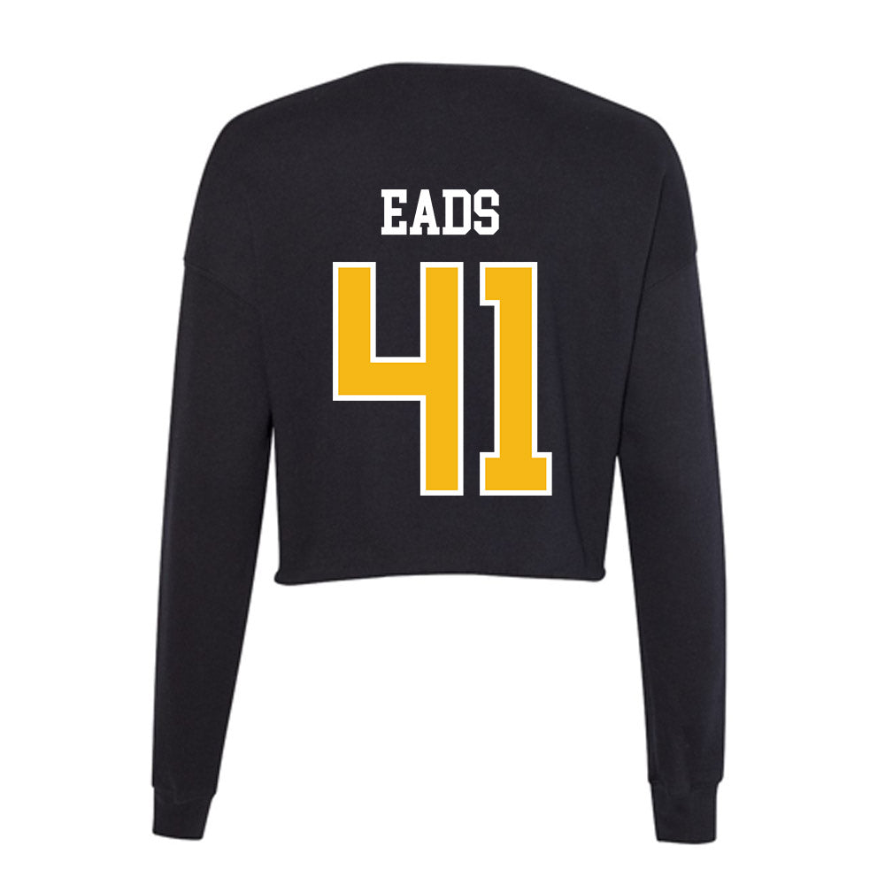 Northern Arizona - NCAA Football : Dylan Eads - Women's Cropped Crew Fleece-1