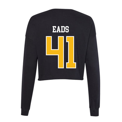 Northern Arizona - NCAA Football : Dylan Eads - Women's Cropped Crew Fleece-1