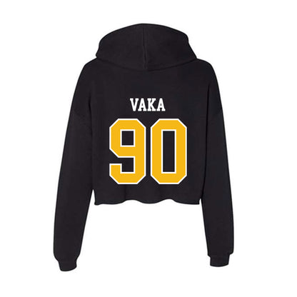 Northern Arizona - NCAA Football : Victory Vaka - Women's Crop Fleece Hoodie-1