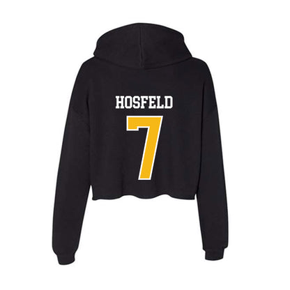Northern Arizona - NCAA Women's Volleyball : Ella Hosfeld - Women's Crop Fleece Hoodie-1
