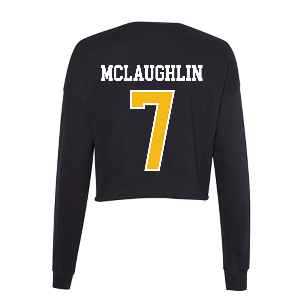 Northern Arizona - NCAA Football : Alex McLaughlin - Women's Cropped Crew Fleece-1