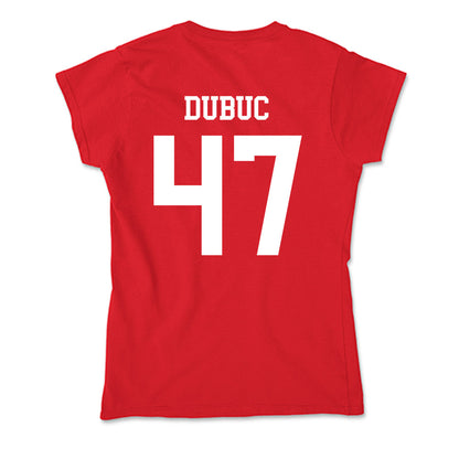 New Mexico - NCAA Football : Trey Dubuc - Soft Style Women’s T-Shirt-1
