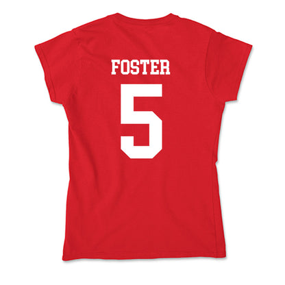 New Mexico - NCAA Women's Basketball : Kaia Foster - Soft Style Women’s T-Shirt-1