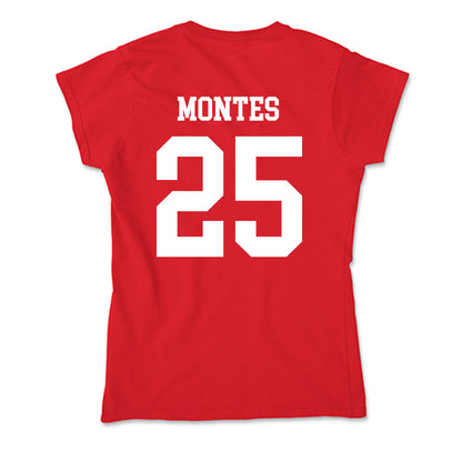 New Mexico - NCAA Softball : Mia Montes - Soft Style Women’s T-Shirt-1