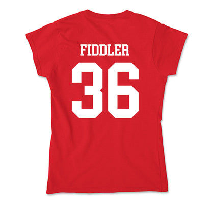 New Mexico - NCAA Baseball : Elias Fiddler - Soft Style Women’s T-Shirt-1
