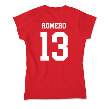 New Mexico - NCAA Baseball : Matthew Romero - Soft Style Women’s T-Shirt-1