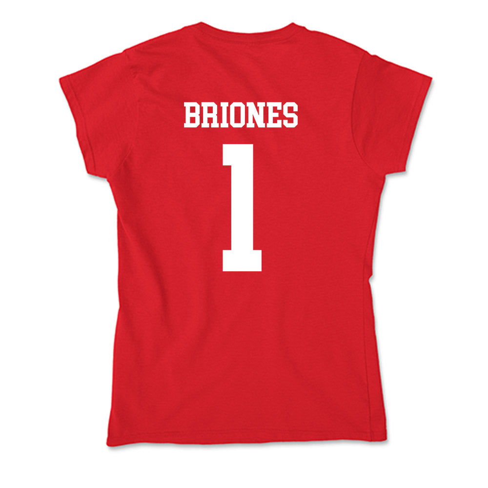 New Mexico - NCAA Softball : Gabrielle Briones - Soft Style Women’s T-Shirt-1