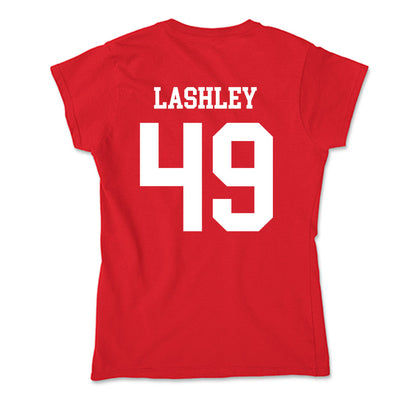 New Mexico - NCAA Football : Matthew Lashley - Soft Style Women’s T-Shirt-1