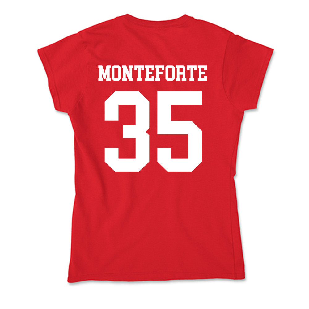 New Mexico - NCAA Baseball : Presley Monteforte - Soft Style Women’s T-Shirt-1