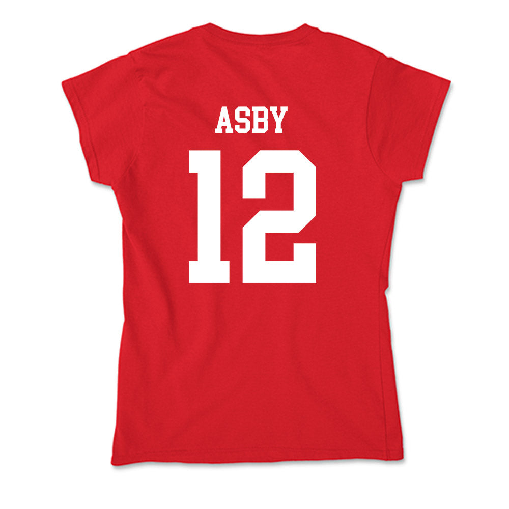 New Mexico - NCAA Baseball : Will Asby - Soft Style Women’s T-Shirt-1