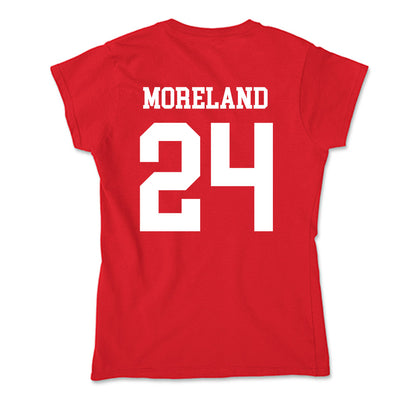 New Mexico - NCAA Women's Basketball : Amhyia Moreland - Soft Style Women’s T-Shirt-1