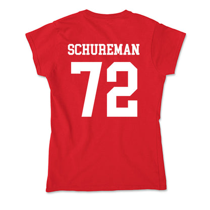 New Mexico - NCAA Football : Griffin Schureman - Soft Style Women’s T-Shirt-1
