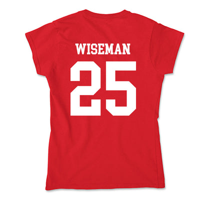 New Mexico - NCAA Baseball : Luke Wiseman - Soft Style Women’s T-Shirt-1