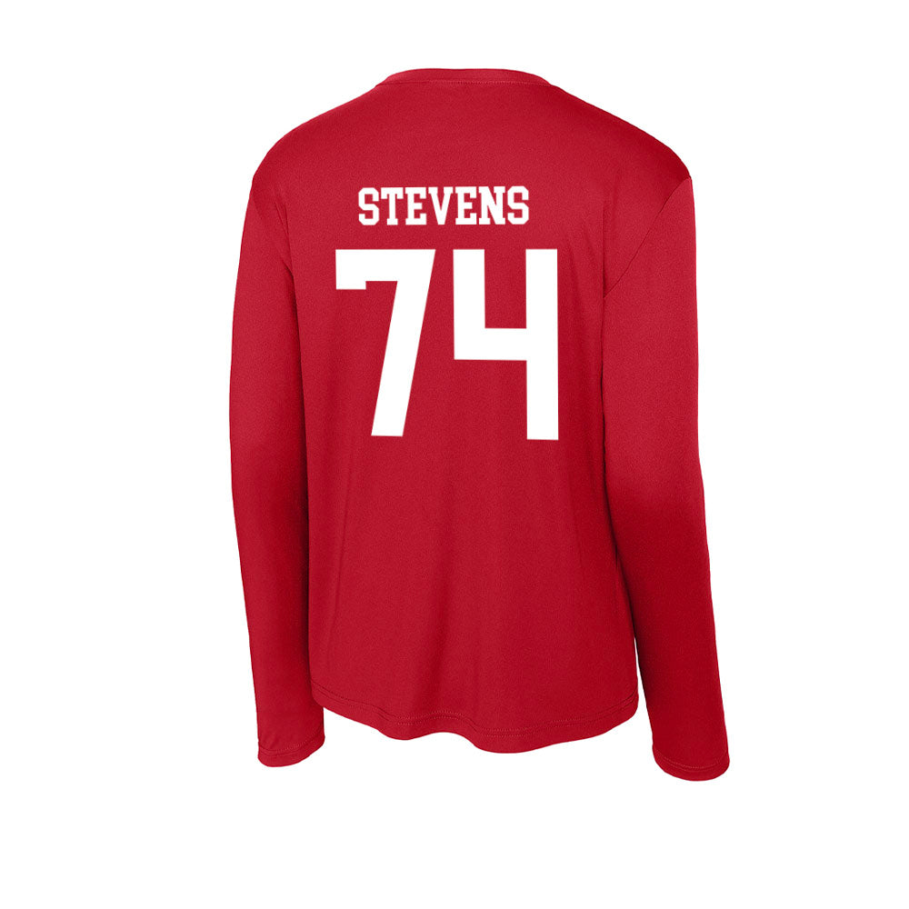 New Mexico - NCAA Football : Marcus Stevens - Activewear Long Sleeve T-Shirt-1
