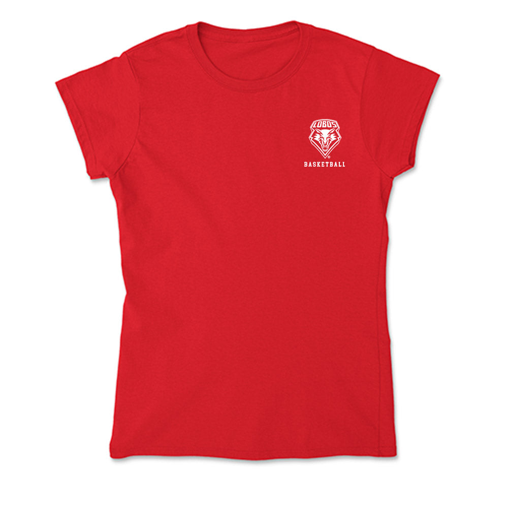 New Mexico - NCAA Women's Basketball : Amhyia Moreland - Soft Style Women’s T-Shirt-0