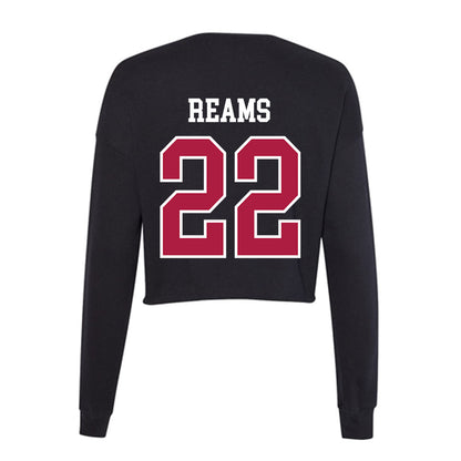 Detroit Mercy - NCAA Softball : Jaycee Reams - Women's Cropped Crew Fleece-1
