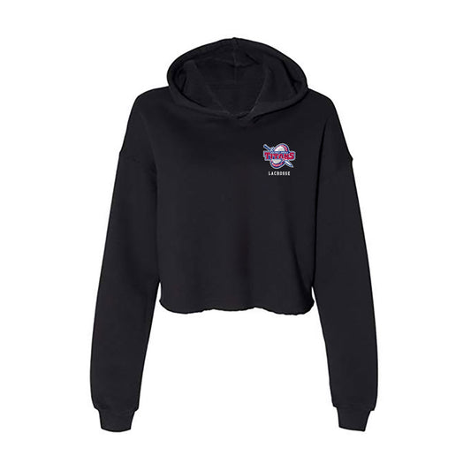 Detroit Mercy - NCAA Women's Lacrosse : Jane Peck - Women's Crop Fleece Hoodie-0