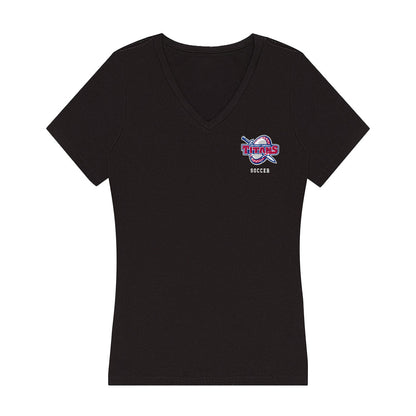 Detroit Mercy - NCAA Men's Soccer : Tom Nkassa - Women's V-Neck T-Shirt-0