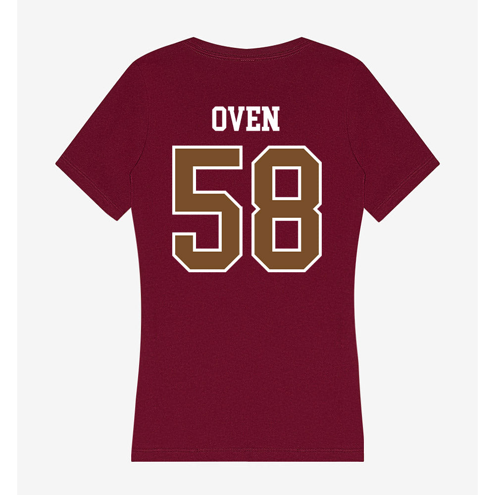 Montana - NCAA Football : Barclay Oven - Women's V-Neck T-Shirt-1