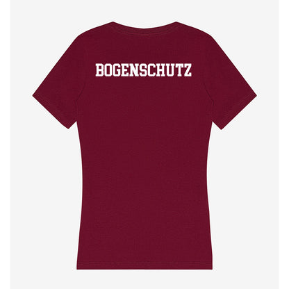 Montana - NCAA Women's Golf : Kate Bogenschutz - Women's V-Neck T-Shirt-1