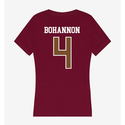 Montana - NCAA Football : Blake Bohannon - Women's V-Neck T-Shirt-1