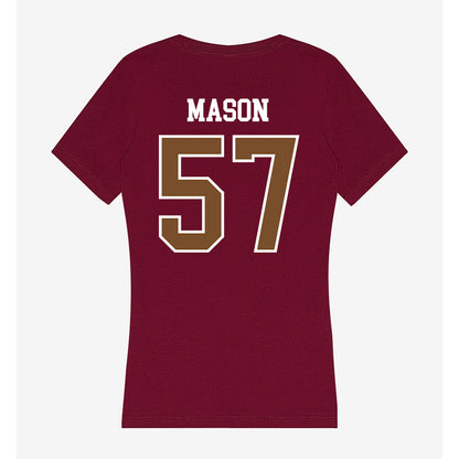 Montana - NCAA Football : Jake Mason - Women's V-Neck T-Shirt-1