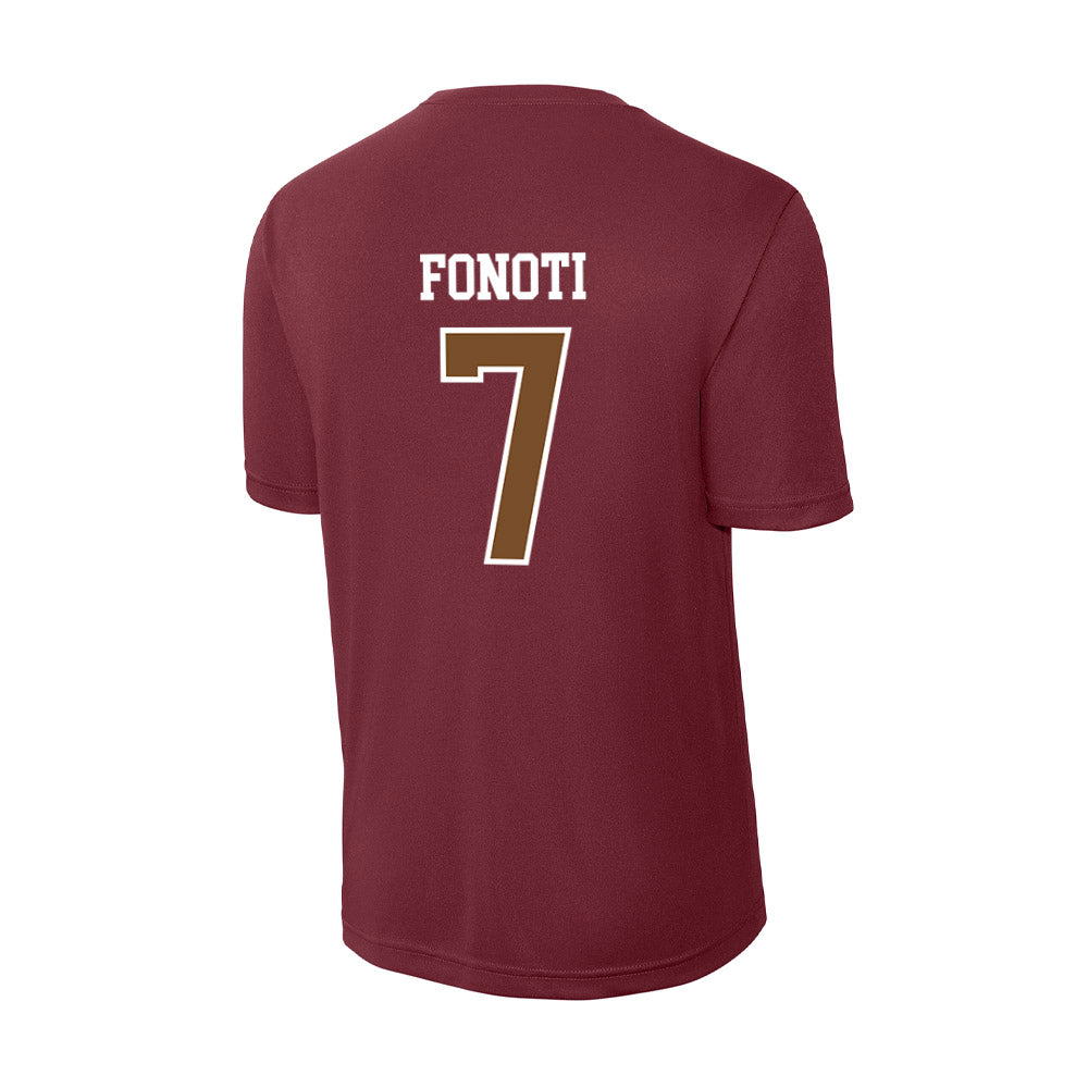Montana - NCAA Football : Va'aimalae Fonoti - Activewear T-Shirt-1