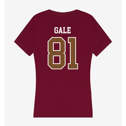 Montana - NCAA Football : Joshua Gale - Women's V-Neck T-Shirt-1