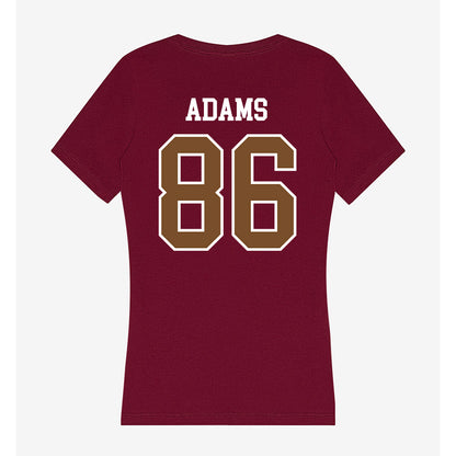 Montana - NCAA Football : Weston Adams - Women's V-Neck T-Shirt-1