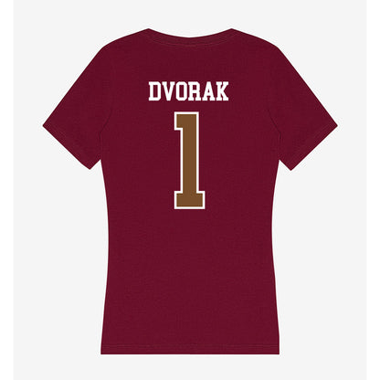 Montana - NCAA Women's Soccer : Ashlyn Dvorak - Women's V-Neck T-Shirt-1
