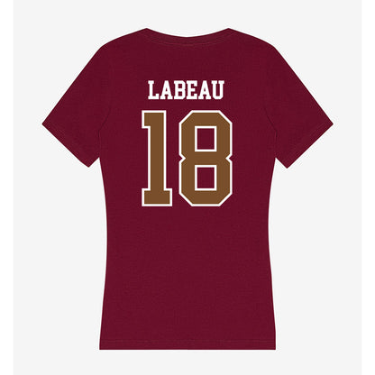 Montana - NCAA Women's Volleyball : Olivia LaBeau - Women's V-Neck T-Shirt-1