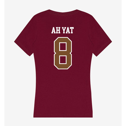 Montana - NCAA Football : Keali'i Ah Yat - Women's V-Neck T-Shirt-1