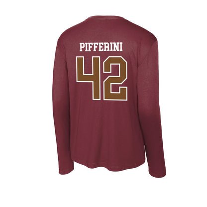 Montana - NCAA Football : Giovanni Pifferini - Activewear Long Sleeve T-Shirt-1