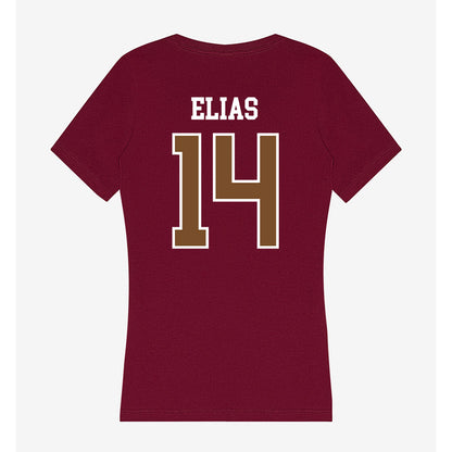 Montana - NCAA Softball : Audri Elias - Women's V-Neck T-Shirt-1