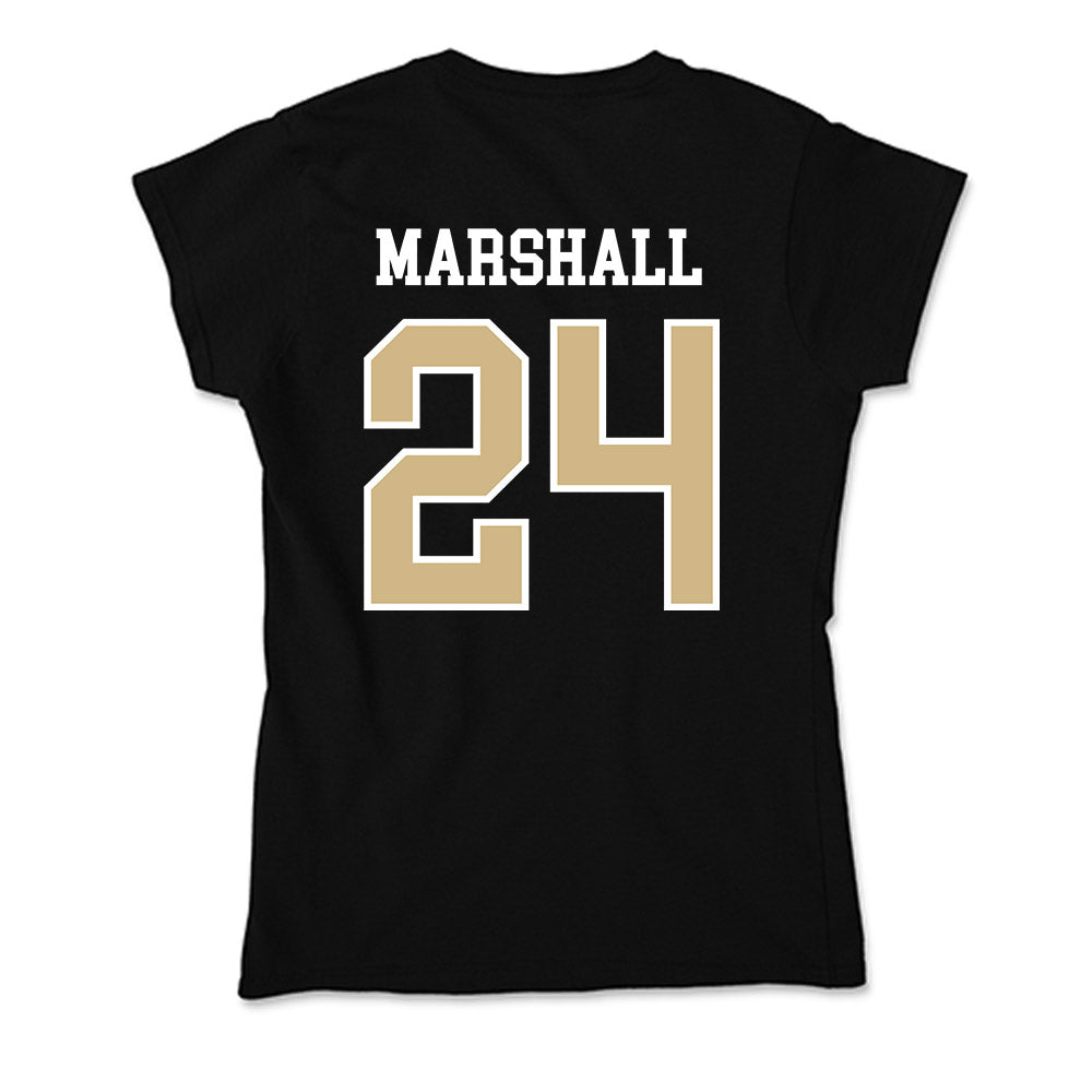 GWU - NCAA Men's Basketball : Tyrone Marshall - Soft Style Women’s T-Shirt-1
