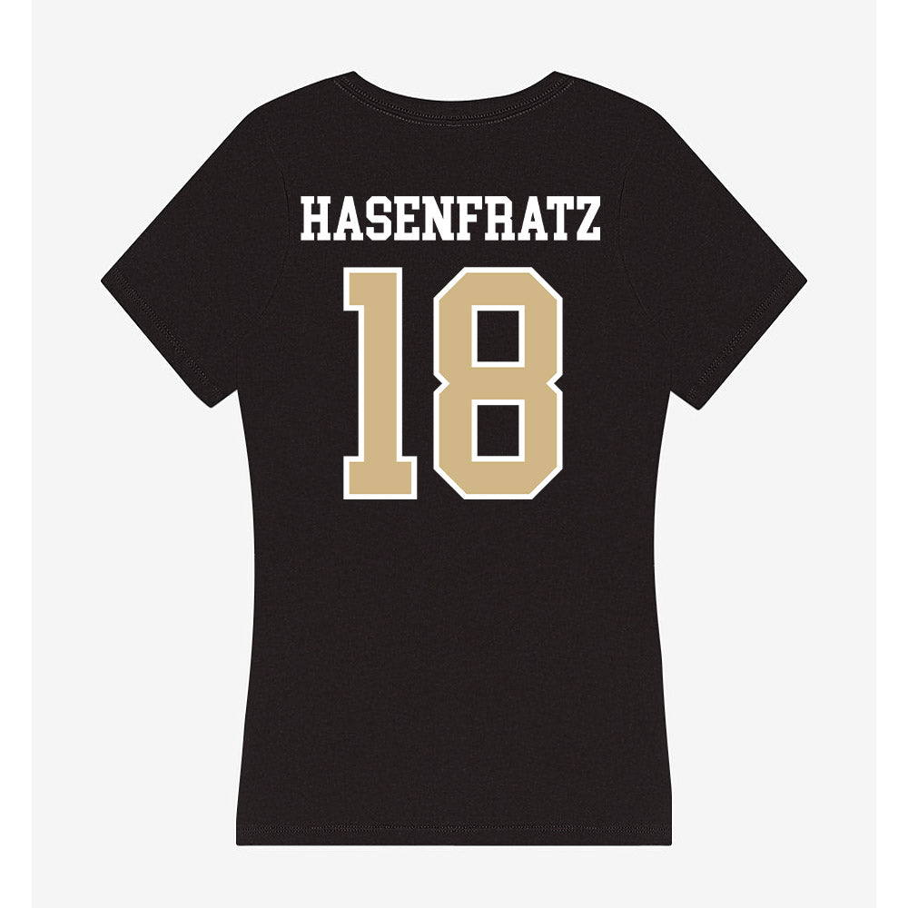 GWU - NCAA Women's Volleyball : Sydney Hasenfratz - Women's V-Neck T-Shirt-1