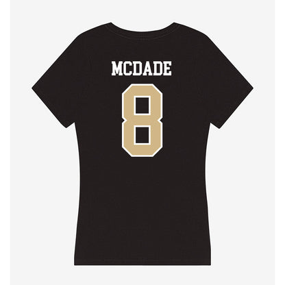 GWU - NCAA Men's Water Polo : Ben McDade - Women's V-Neck T-Shirt-1